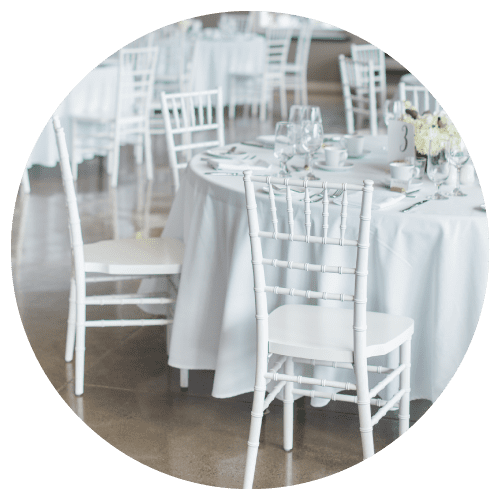 Chair Chiavari White - Mastermind Events