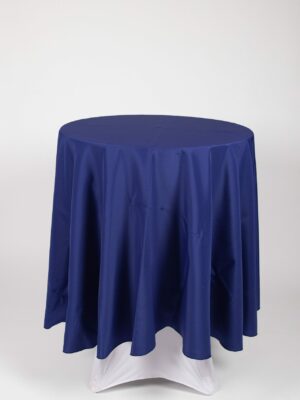 Table Cloth Classic Deep Royal Blue Polyester