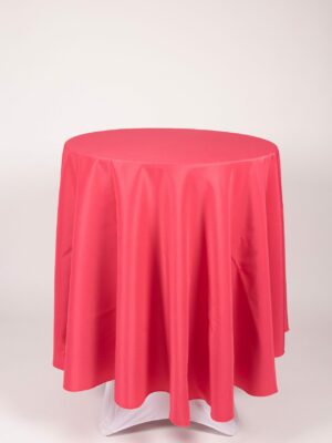 Table Cloth Classic Hot Pink Polyester