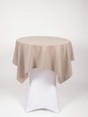 Table Cloth Taupe Polyester