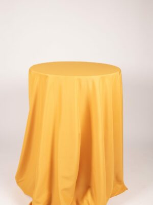 Table Cloth Classic Gold Polyester