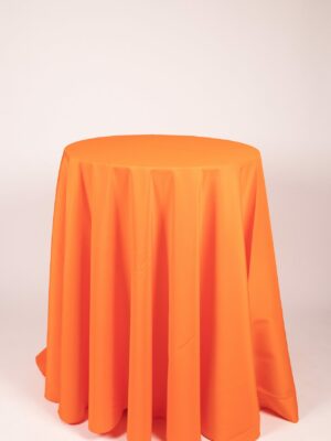 Table Cloth Classic Orange Polyester